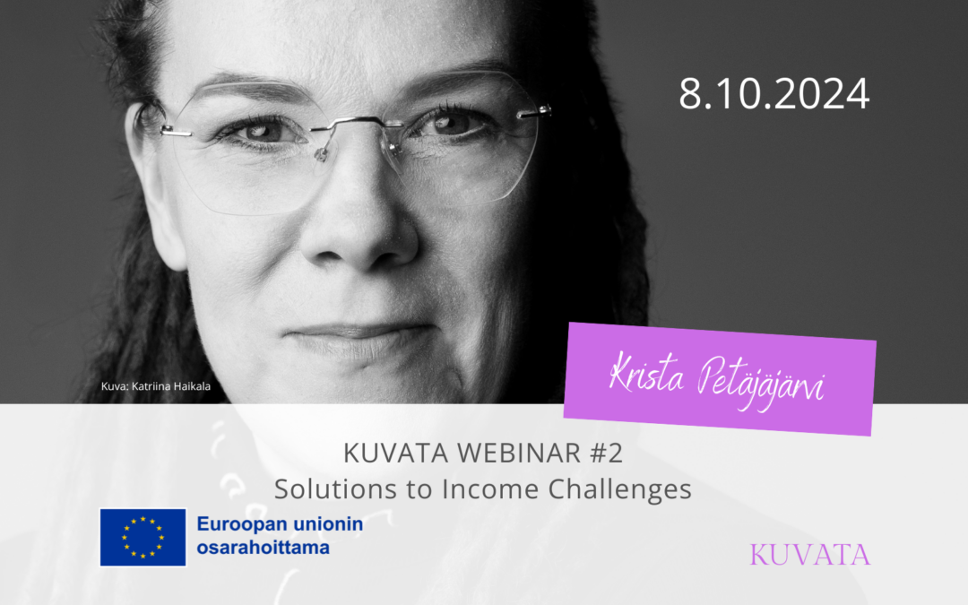 KUVATA WEBINAR #2 Solutions to Income Challenges