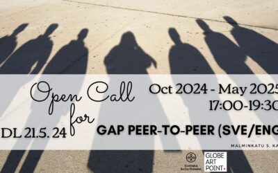 OPEN CALL FOR CREATIVES TO JOIN GAP PEER-TO-PEER (SVE/ENG) PROGRAMME (October 2024 – May 2025)