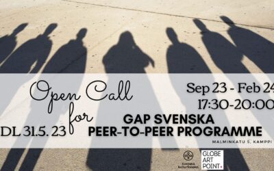 OPEN CALL FOR CREATIVES TO JOIN GAP SVENSKA PEER-TO-PEER PROGRAMME