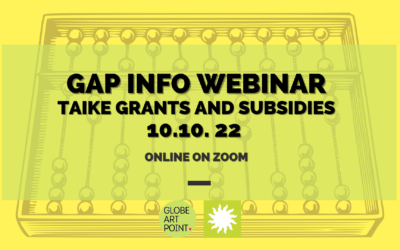 GAP INFO WEBINAR: TAIKE GRANTS AND SUBSIDIES