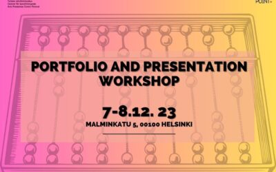 OPEN CALL: Portfolio and Presentation Workshop December 7-8, 2023