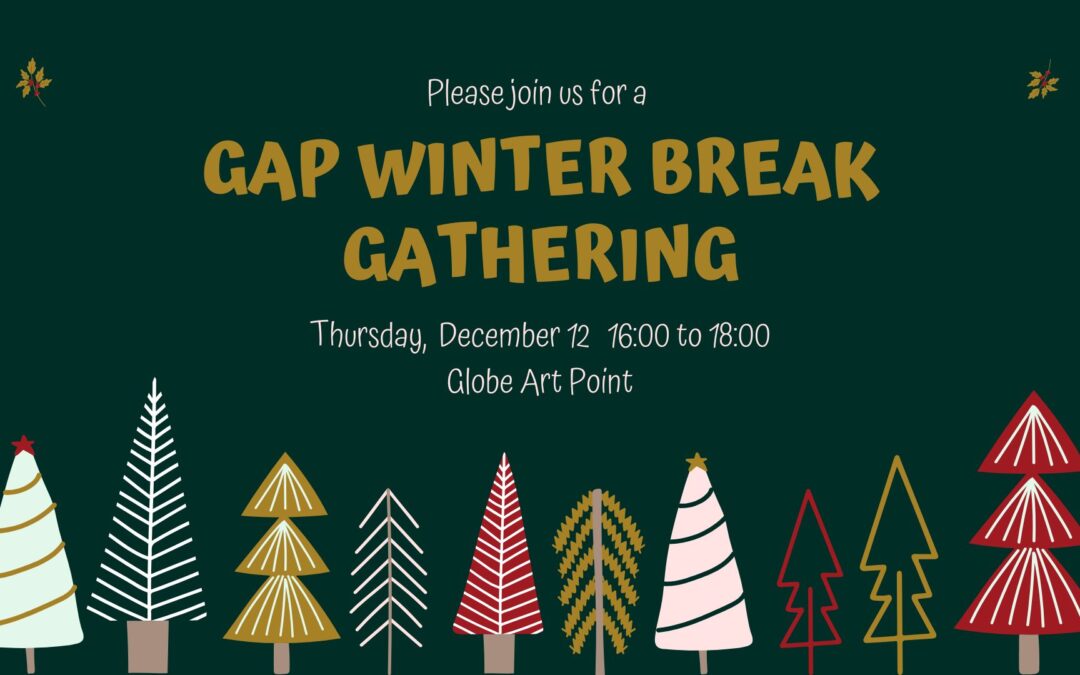 GAP Winter Break Gathering & New Website Celebration