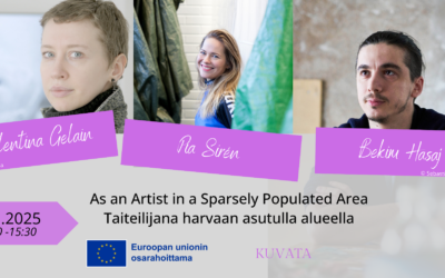 KUVATA WEBINAR: As an Artist in a Sparsely Populated Area